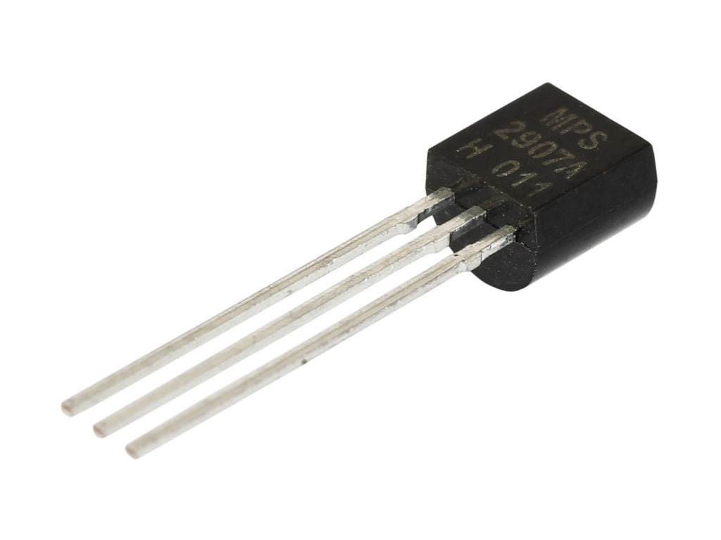 A picture of a transistor IC